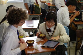 セントアンセルムズカレッジ生徒学校訪問